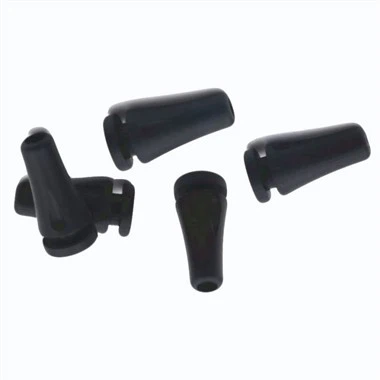 Hullplugger i sort gummi