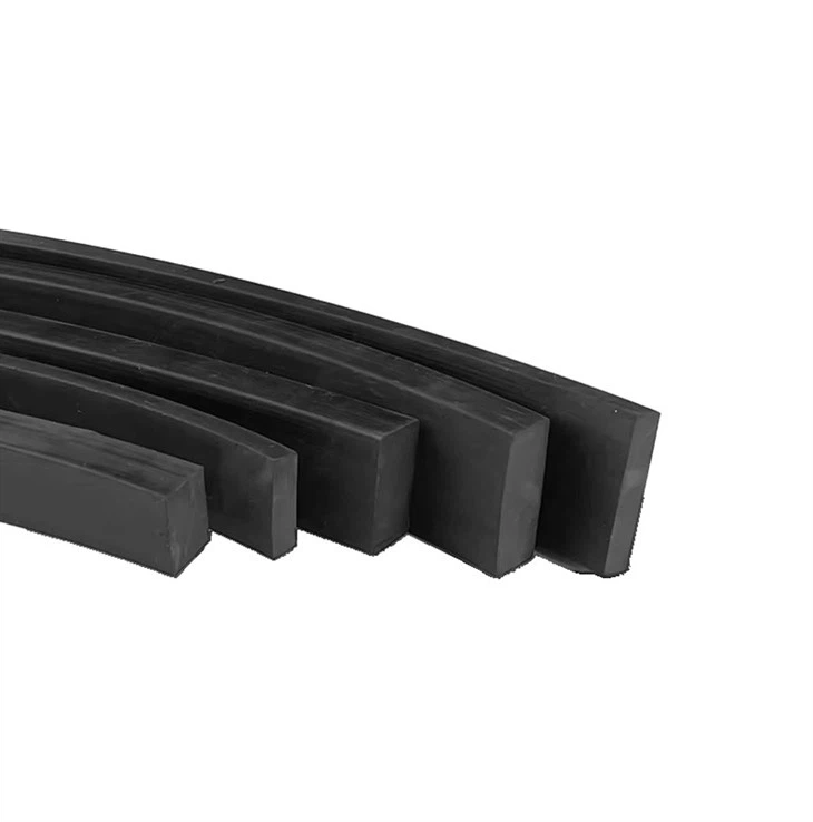 Solid rubber sqaure strip (6)
